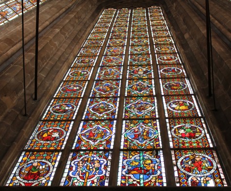 Achsenfenster der Stadtkirche St. Dionys in Esslingen